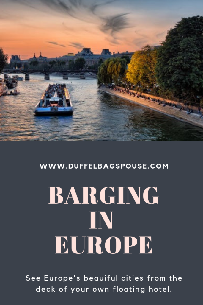 See Europe from the deck of your own floating hotel