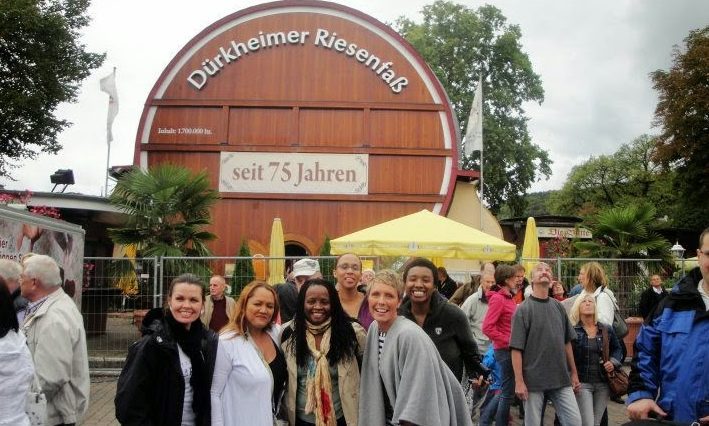 wine barrel Bad Durkheim annual wine & food festival located on the German Wine Road more than 144 wineries in the heart of wine country draws millions of wine lovers