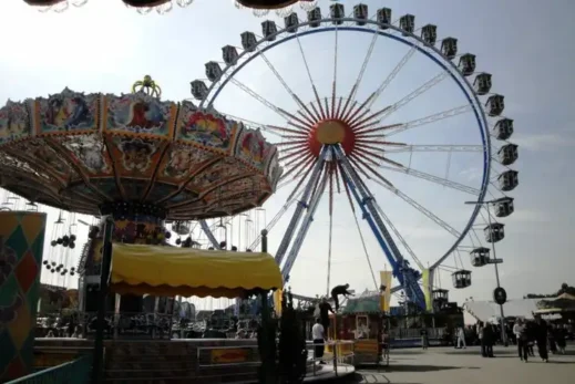 Oktoberfest ferris wheel, Munich, germany