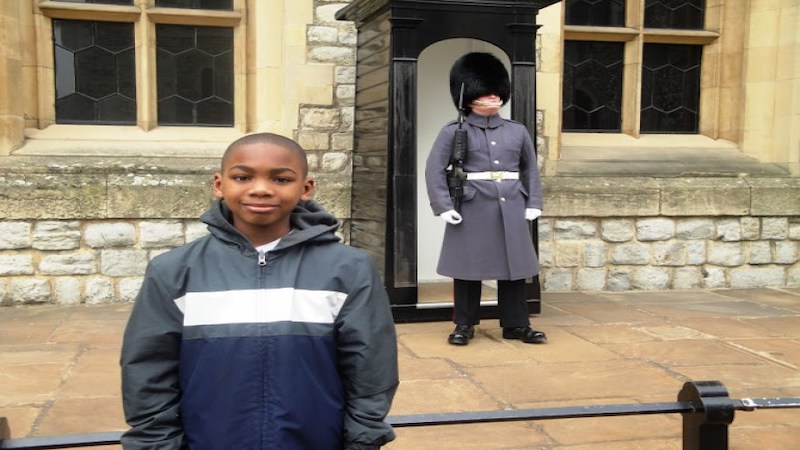 London Kamren horse guard