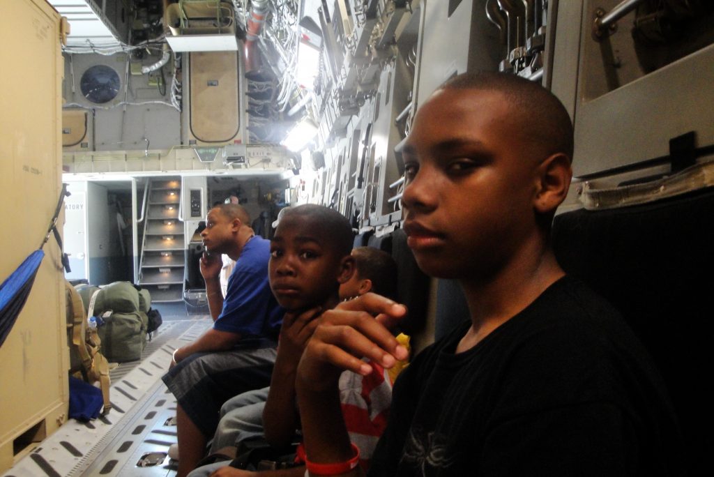 Malik and Kam jumpseats SpaceA travel