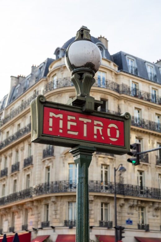 Paris Metro sign- Picture Perfect Paris