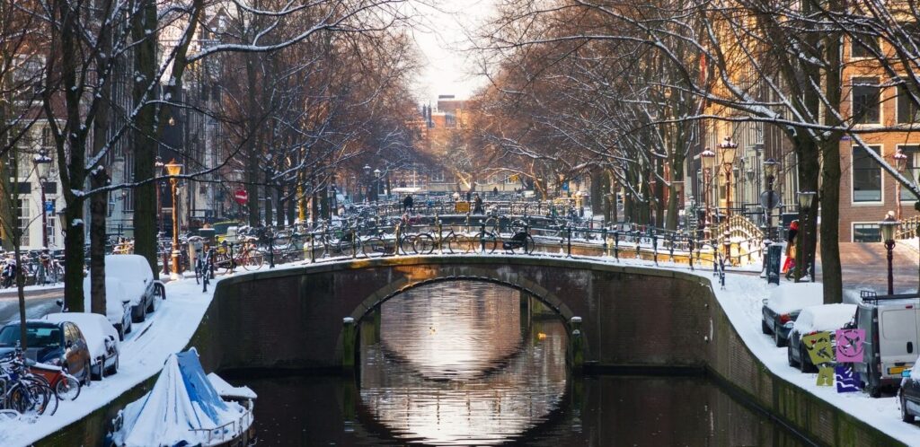 bridge in Amsterdam