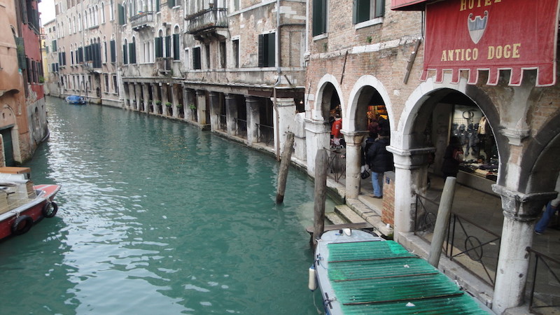 back canals of Venice