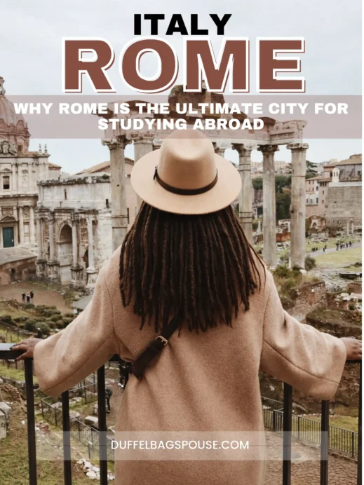 studying history in Rome