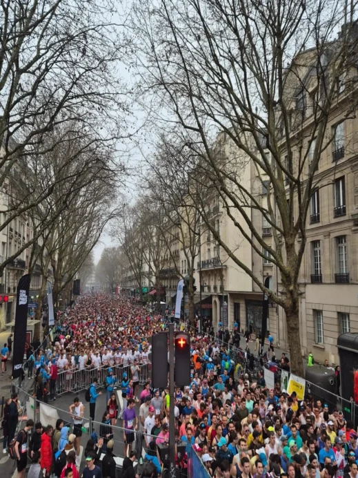 street Paris Marathon