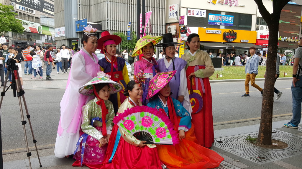 The Colorful Daegu festival in May is just one of many festivals all summer long. colorful Daegu festival