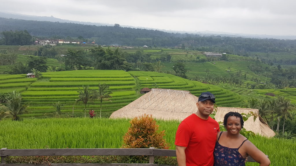 Rice fields in Bali
