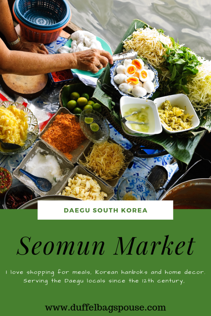 Seomun Market Daegu South Korea