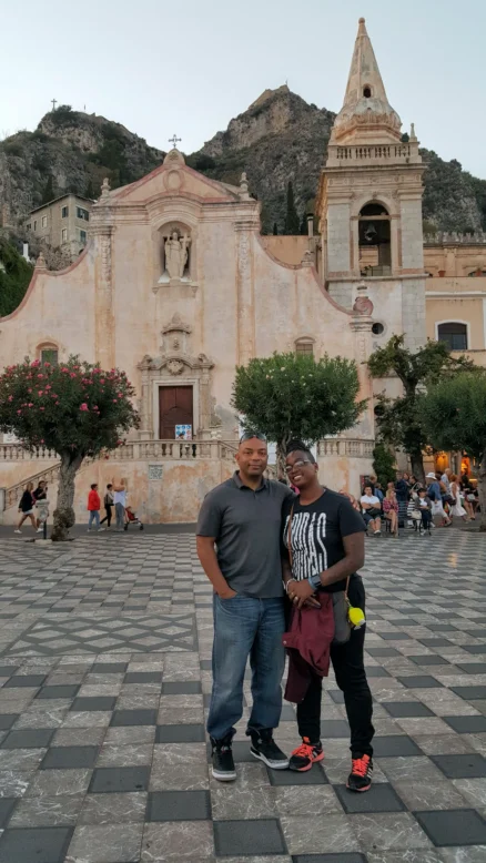 Weekend in Taormina, Villa Sant’Andrea, Piazza IX Aprile, Ashley and Steven