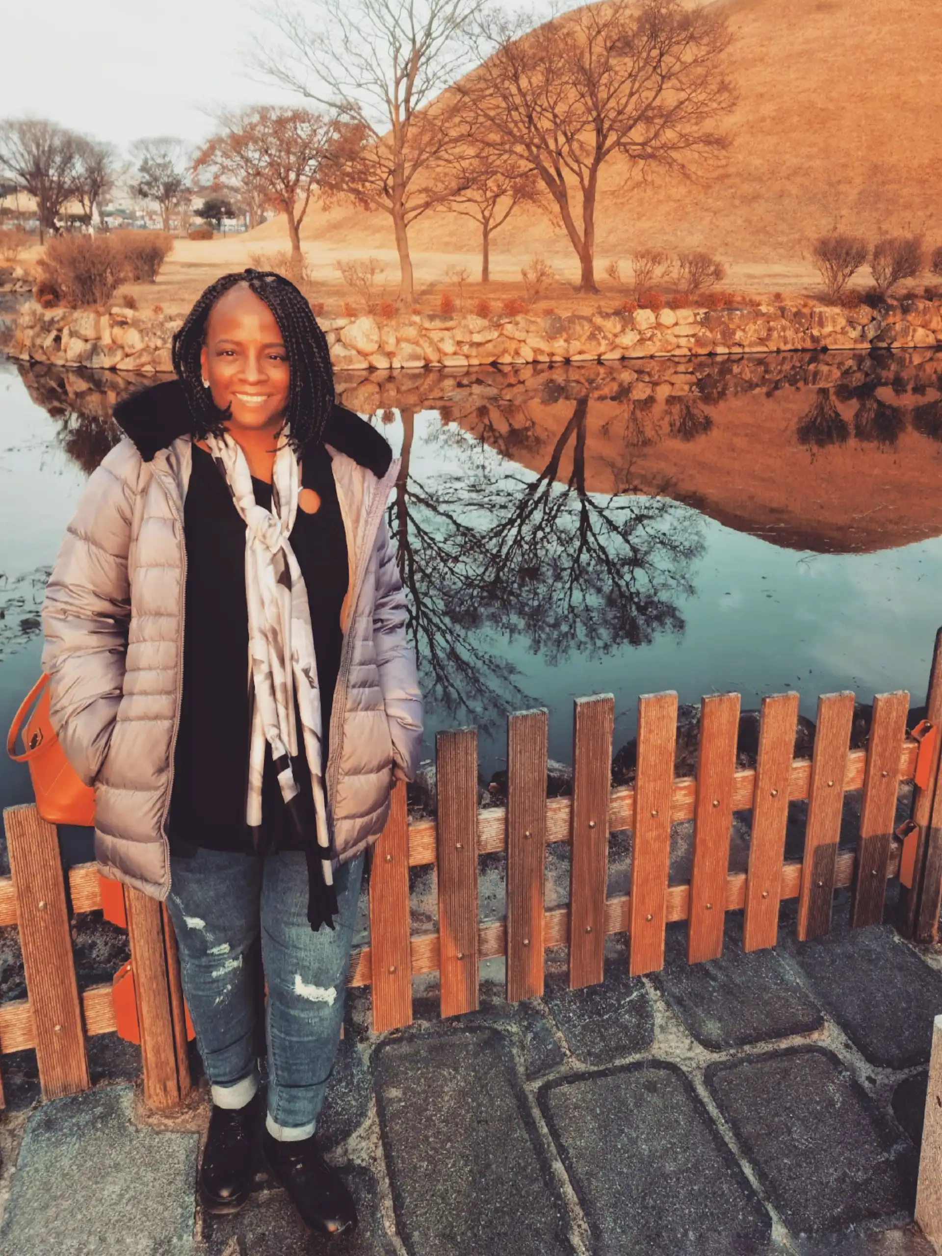 Stacey, Gyeongju, South Korea, Silla tombs