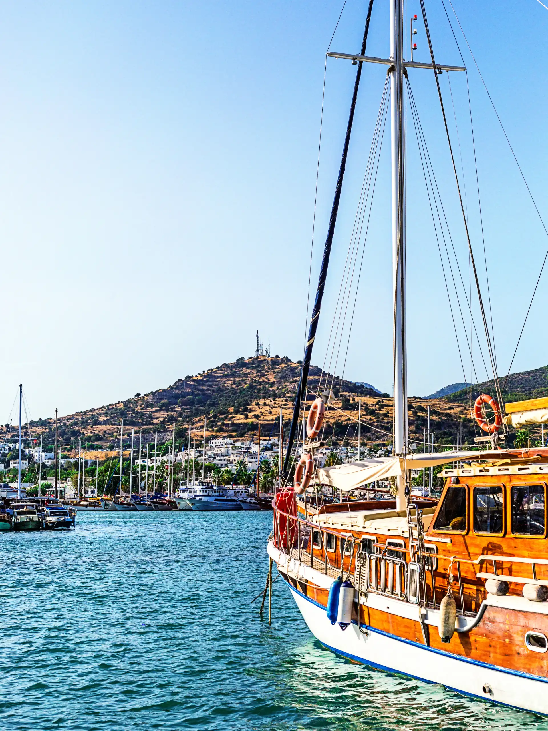 daytrip to Bodrum boat