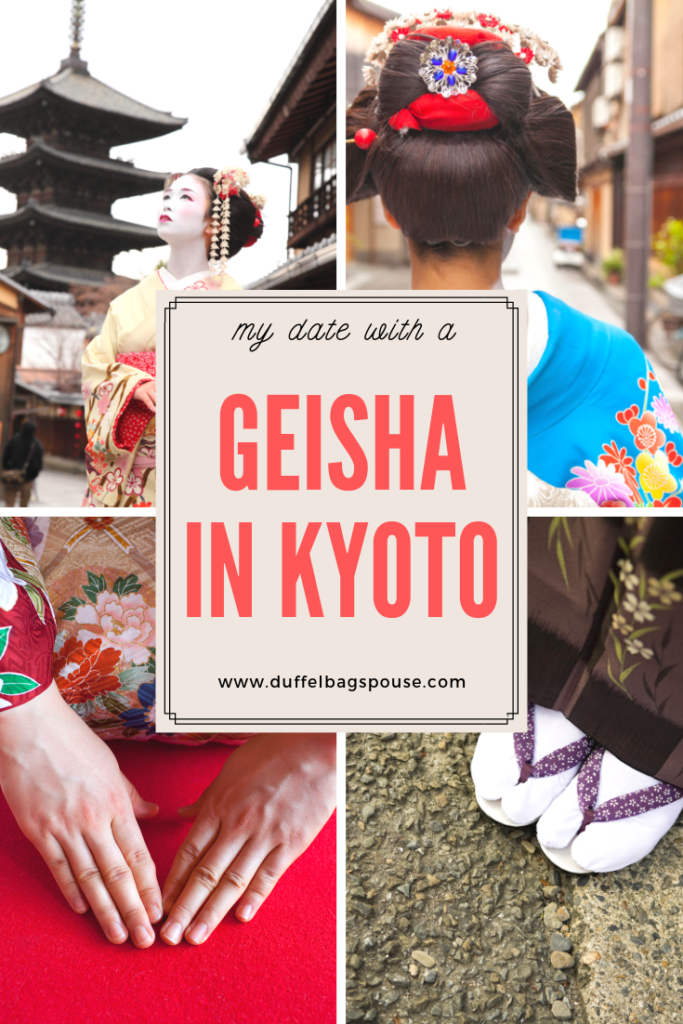 Date with a Geisha in Kyoto Japan for Geikos performances, apprentice Geiko