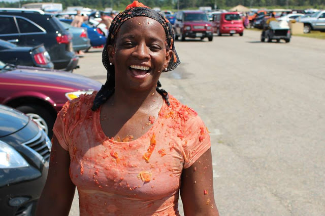 tomato fight Richmond VA