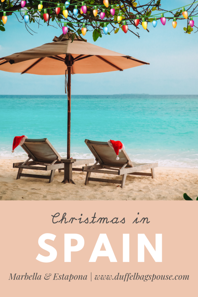 Christmas in Spain-- Marbella & Estapona Beaches