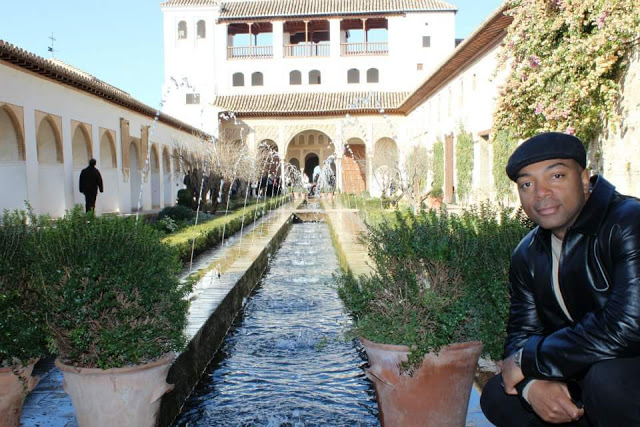 Christmas in Spain Andalusia Alhambra Generalife Pond
