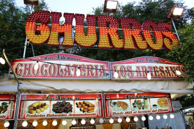 churros y chocolat in Andalucia Spain