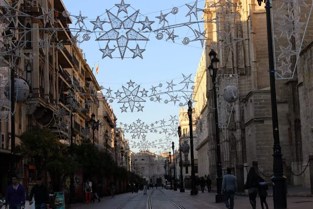 Seville, Spain at Christmas