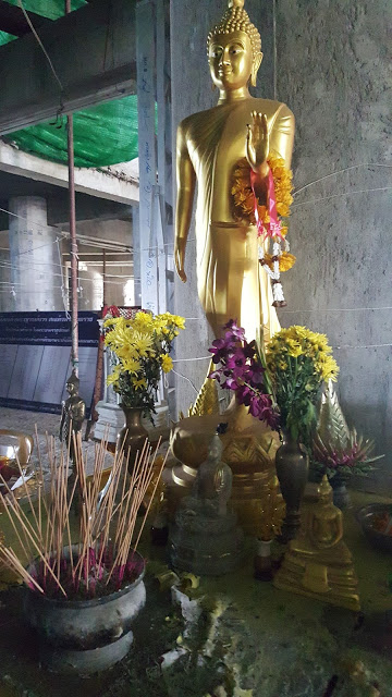 Gold Buddha at the Big Buddha, Phuket Thailand, Buddhist