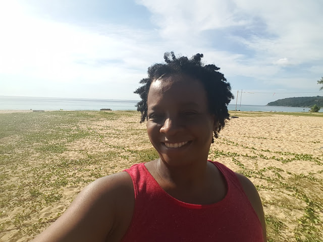 Me at Karon Beach Phuket Thailand