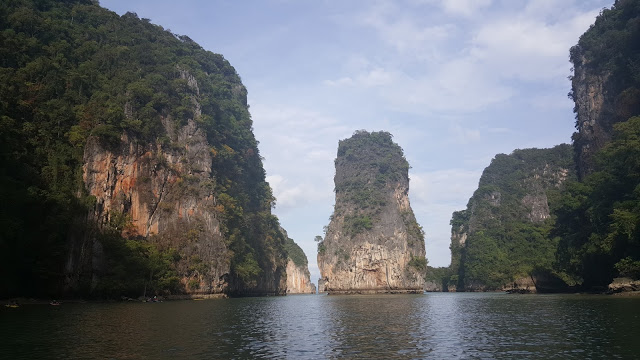 phang nga bay small islands in Phuket Thailand