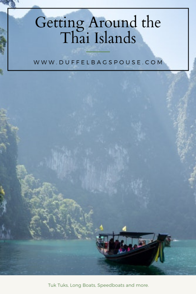 Long Boat in Thai Islands