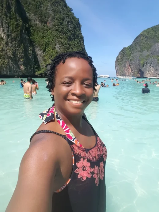 Stacey, MAya Bay, Thailand
