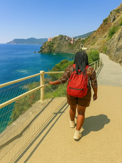 Cinque Terre Italy Scenic Coastal Trail with Ocean View and Cliffs.png