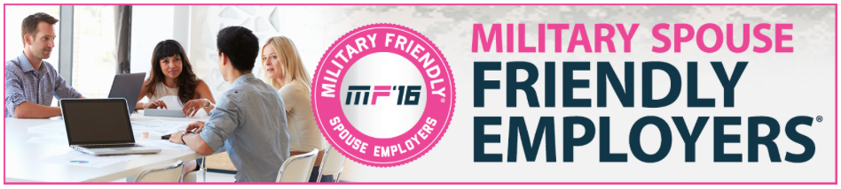 2016 Military Friendly Employers on Duffelbagspouse Travels