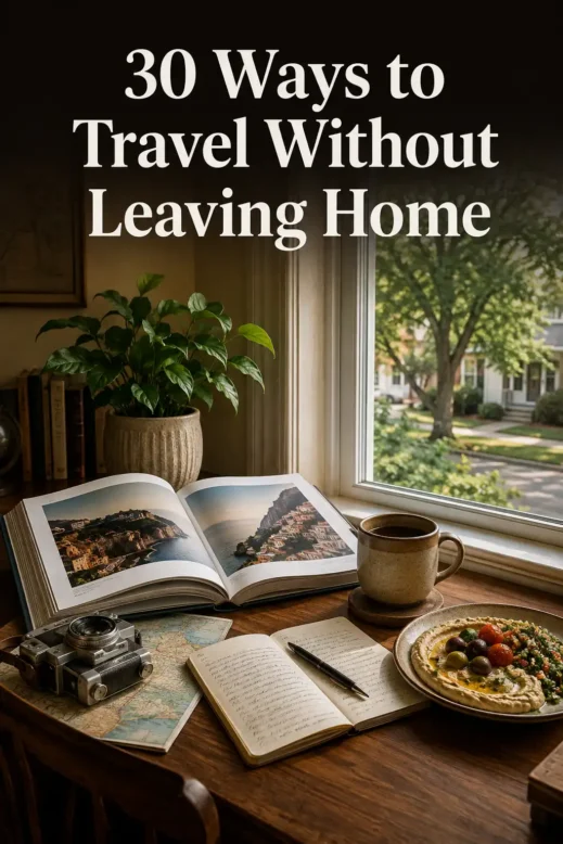 30 Ways to Travel Without Leaving Home