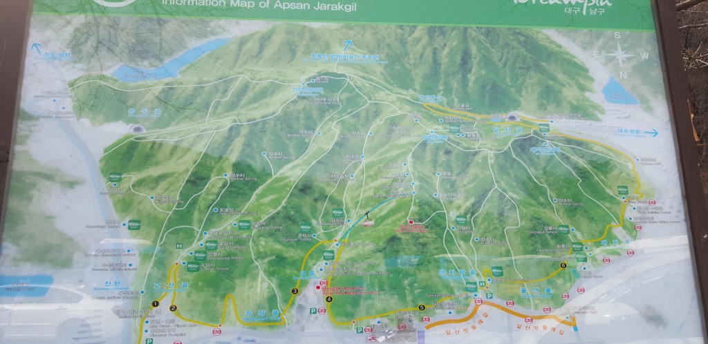 Apsan-Map-1440x700-1024x498 Hiking the Apsan Kosangol Valley Trail in Daegu South Korea