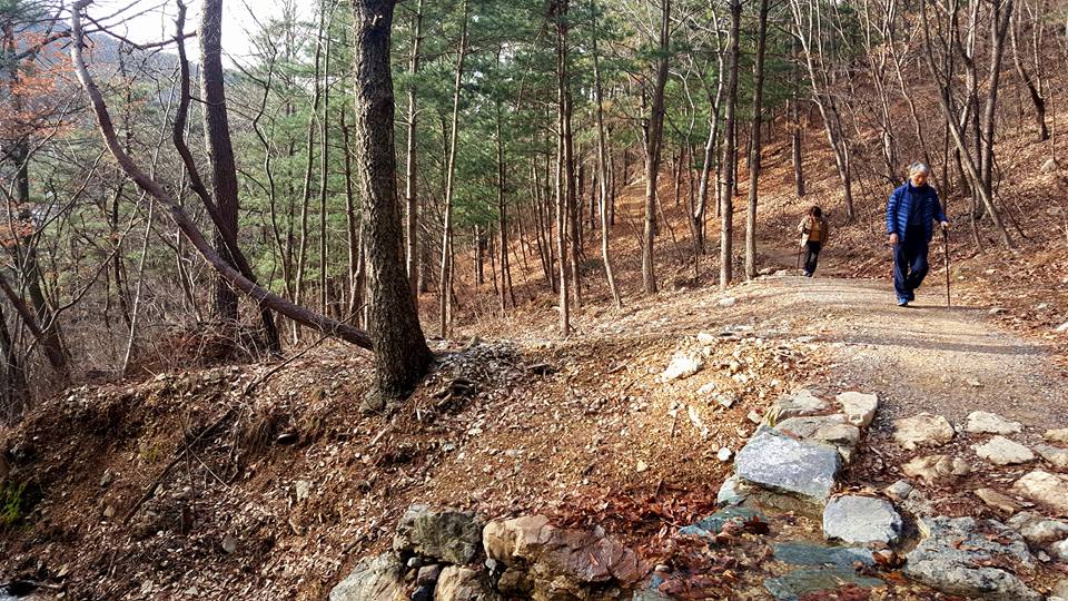 Hiking, Apsan Mountain old man