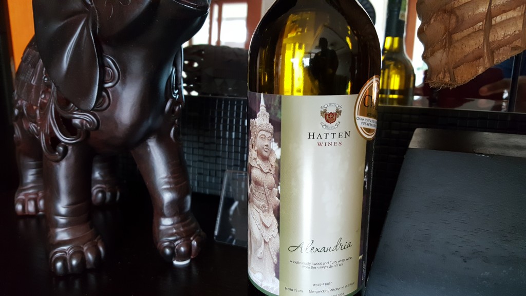 Bali Indonesia Hatten Wine Bottle