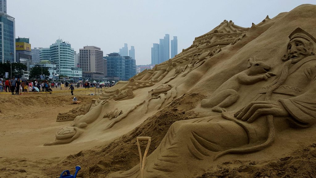 Top 10 Summer Fun in Korea busan sand festival