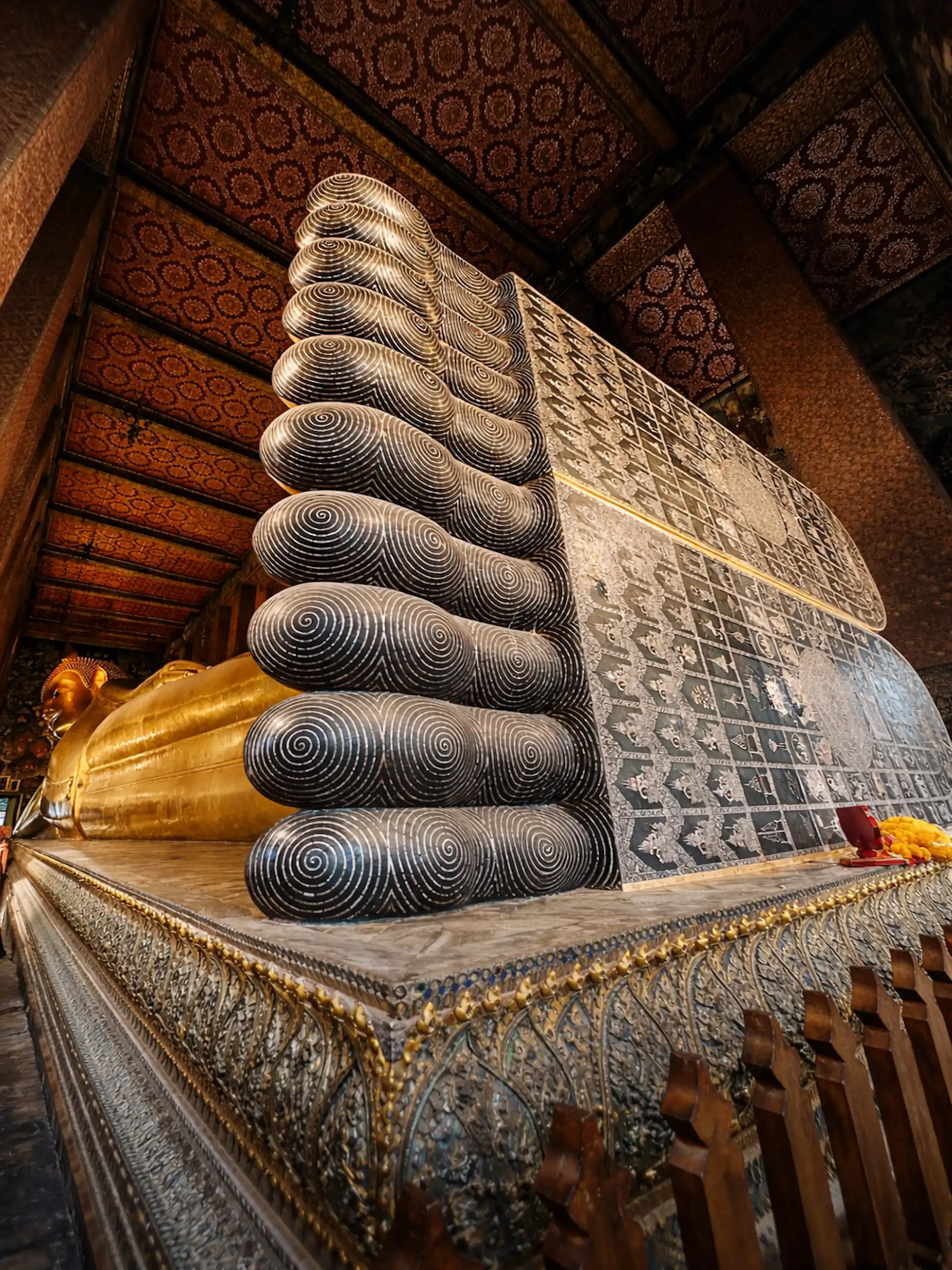 Bangkok Leaning Buddha Feet