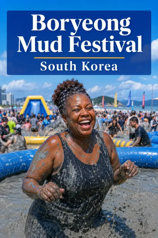 Boryeong Mud Festival at Daecheon Beach