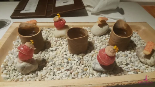 Gaggan tasting menu japanese garden