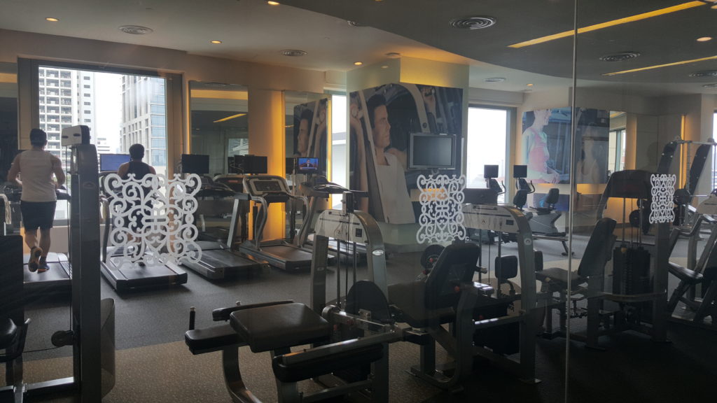 Grande Centre Point Hotel Ratchadamri Bangkok gym