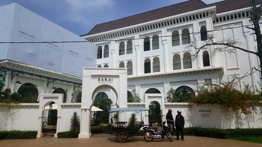 Siem Reap's Sarai Hotel a four star hotel and spa located downtown