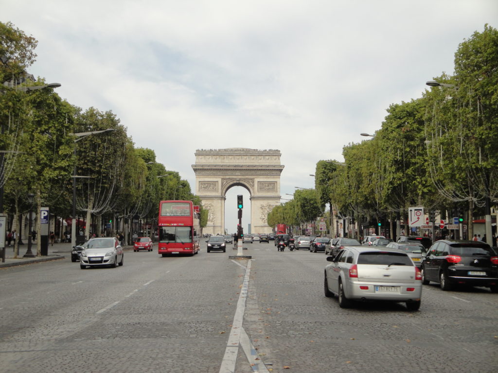 The Arch de Triomphe. The First Time I Saw Paris.