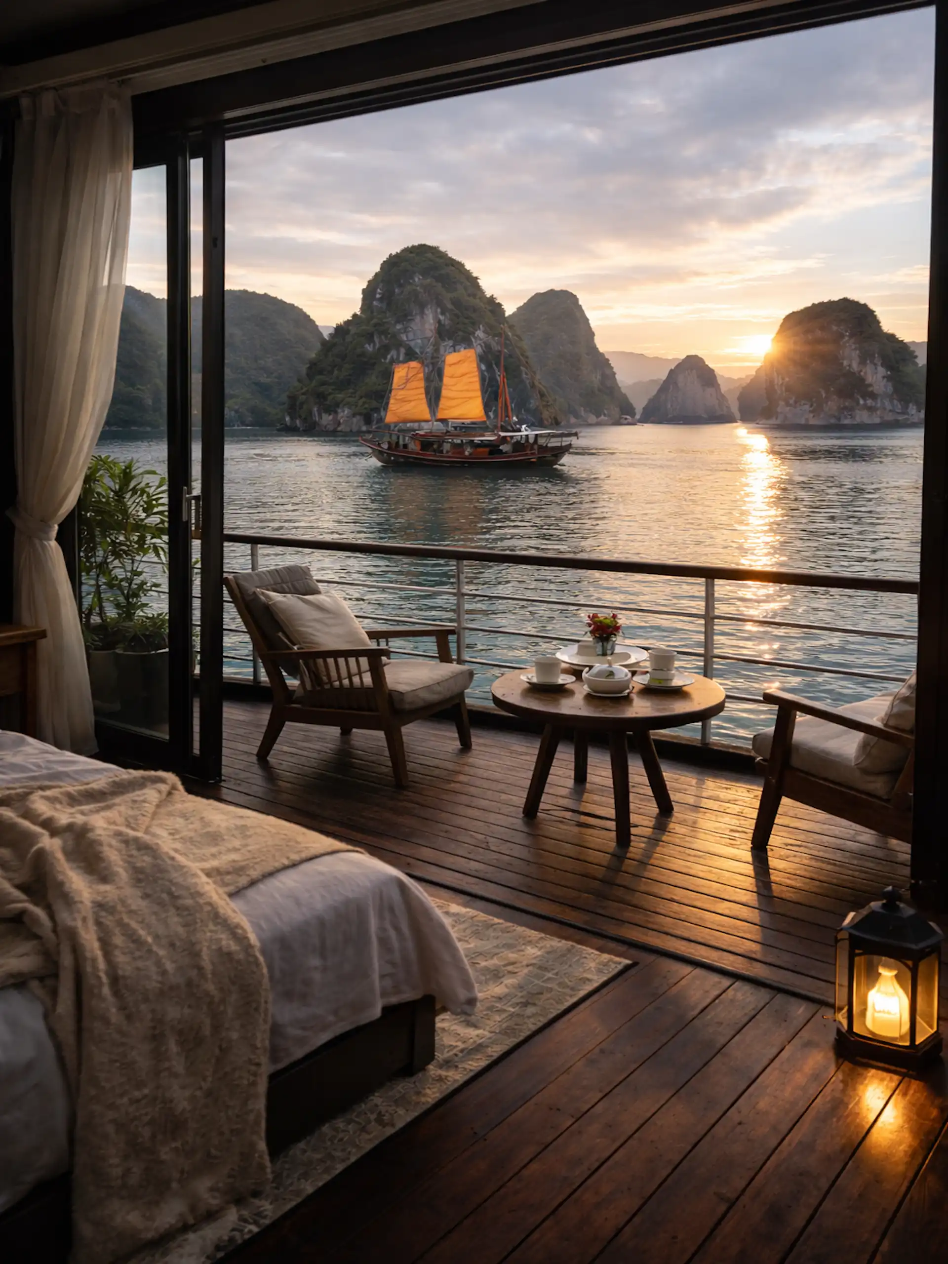 Signature Junk Boat, Halong Bay, Vietnam