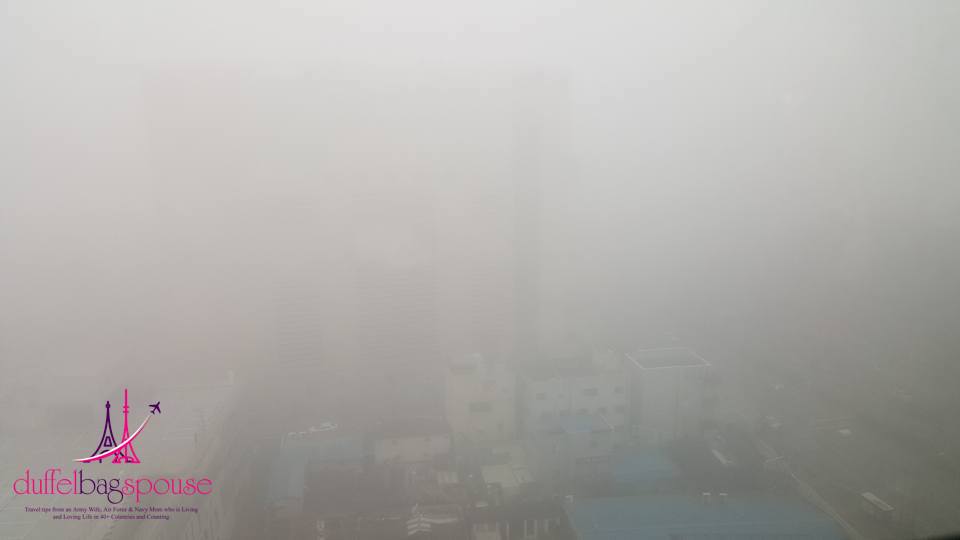 Smog in Daegu South Korea2