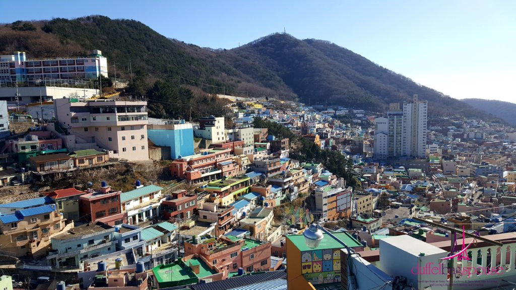 Gamcheon Cultural Village Mountain View