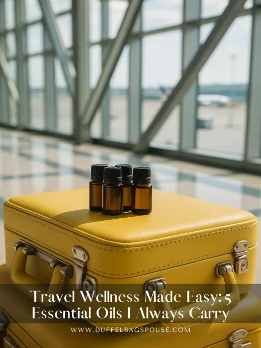 Travel Wellness Made Easy 5 Essential Oils I Always Carry
