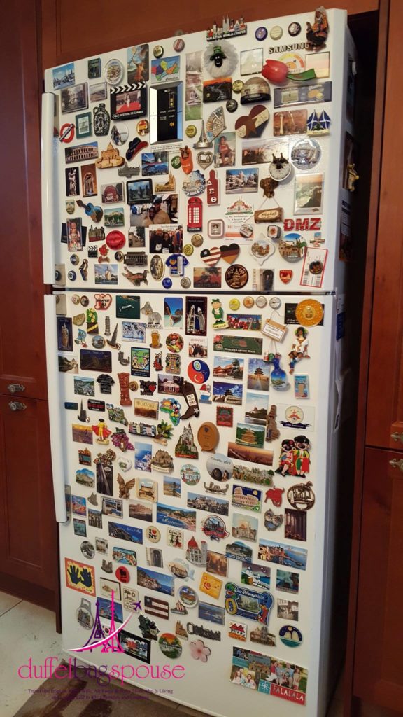 26 Signs You are Addicted to Travel- fridge magnets