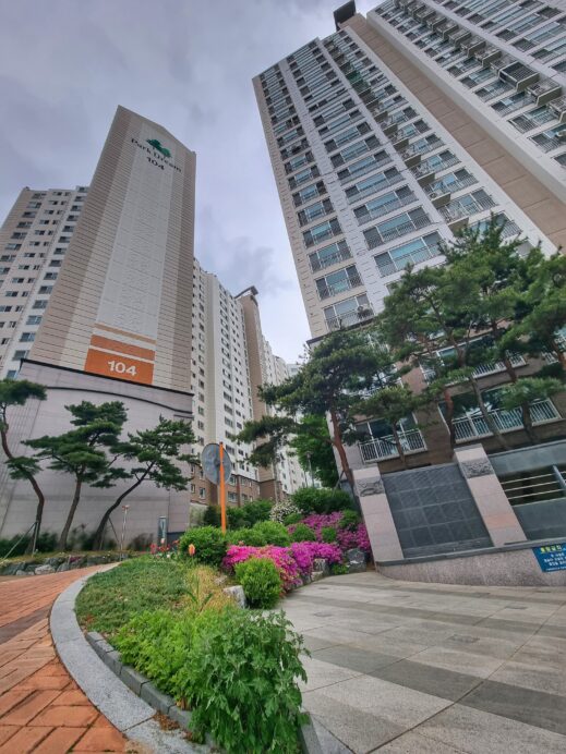 My Apartment in Daegu South Korea