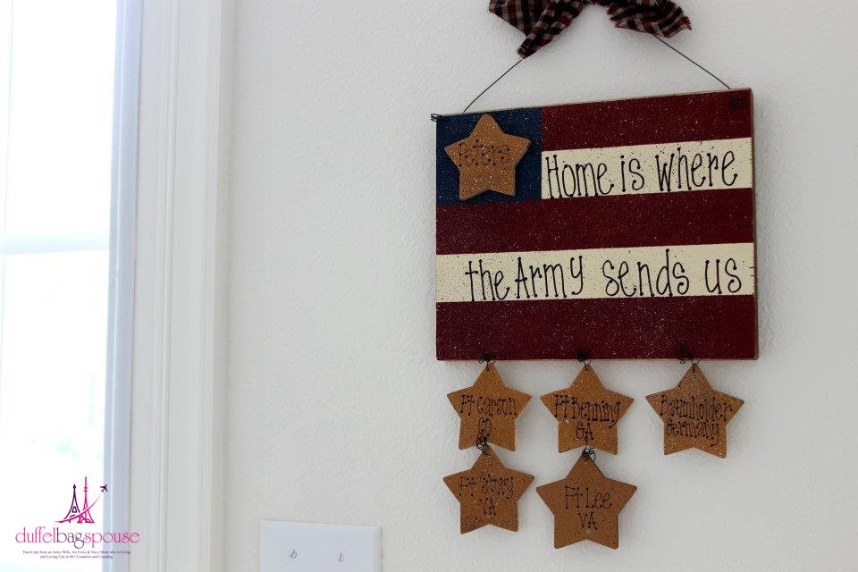 home is where the Army sends you