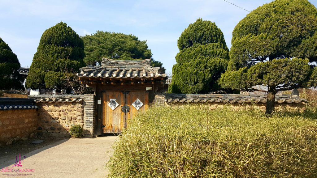 Hahoe Andong Village Hanok Guest Stay trees