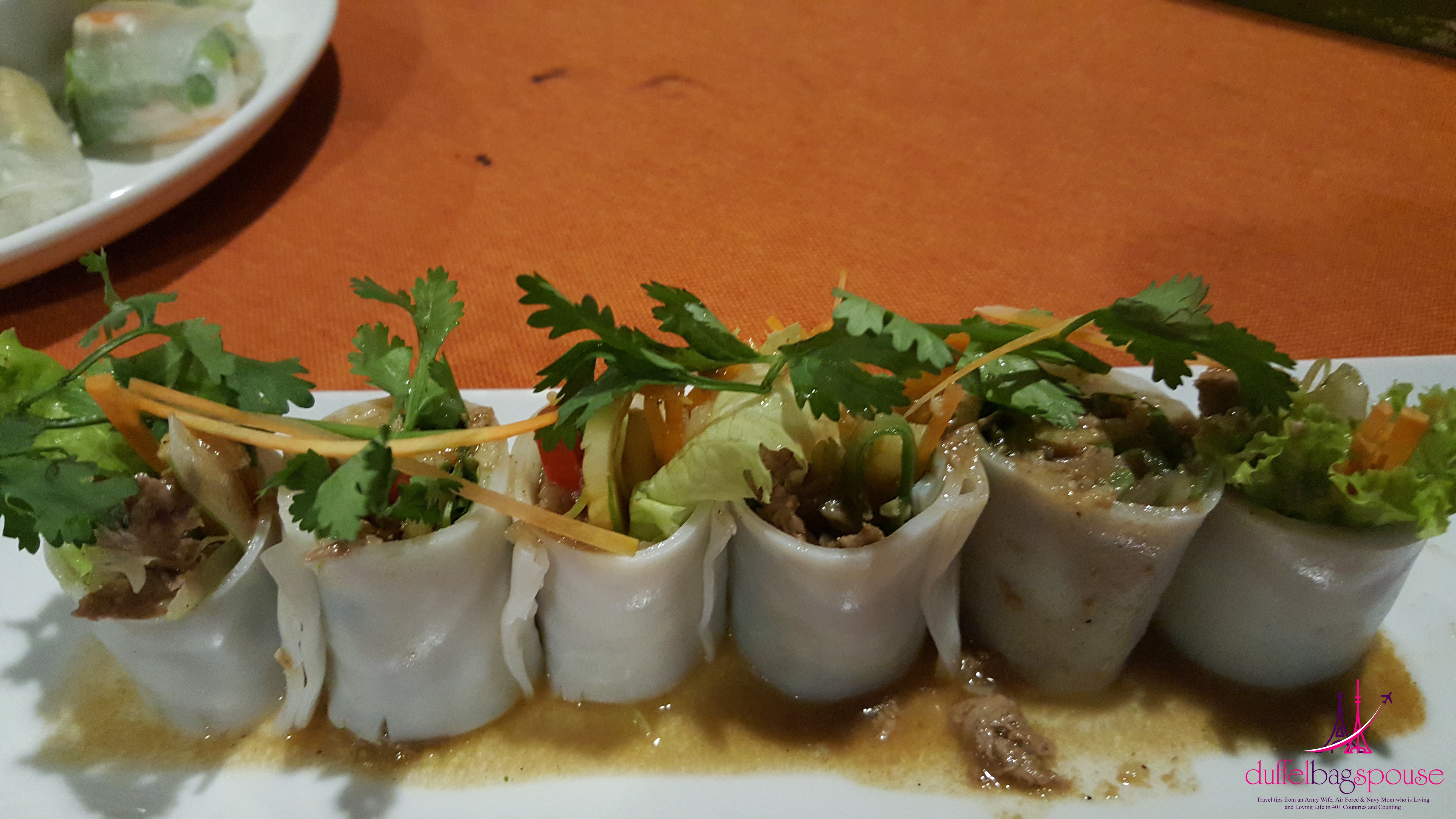Spring rolls in Vietnam