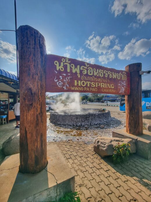 hotsprings outside of Chiang Mai Thailand
